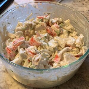 crab seafood salad