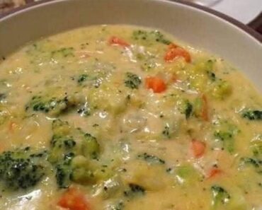 crock pot potato broccoli cheddar soup