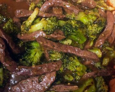 Easy beef and broccoli