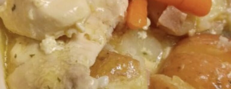 Creamy Ranch Chicken Vegetables Crockpot Recipe