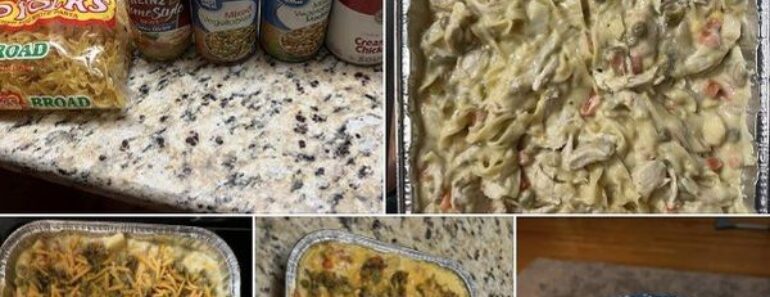 Creamy Chicken Noodle Casserole