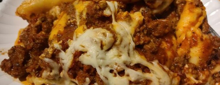 Crockpot Lazy Day Lasagna