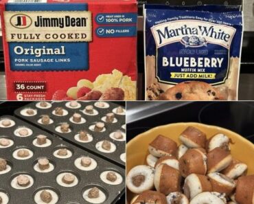 Blueberry Sausage Mini Muffins Recipe