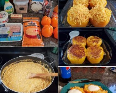 Buffalo Chicken Stuffed Peppers Recipe
