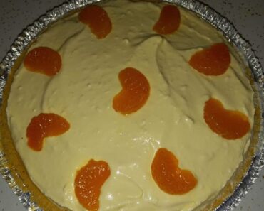 Orange Creamsicle No Bake Pie