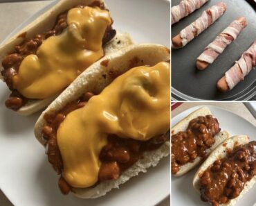 Bacon-Wrapped Chili Cheese Dogs
