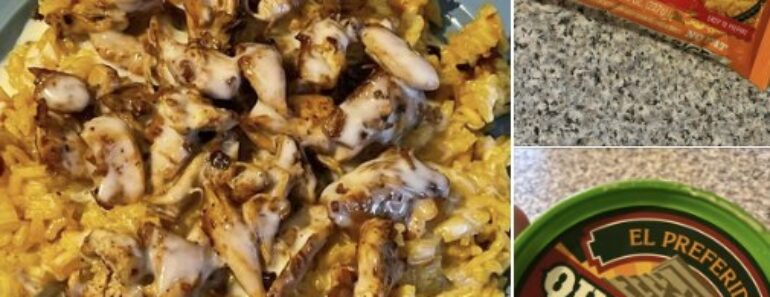 Grilled Chicken Cheesy Rice