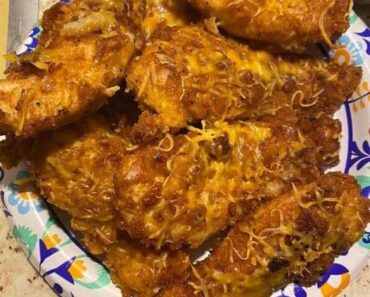 Cheddar Ritz Cracker Chicken
