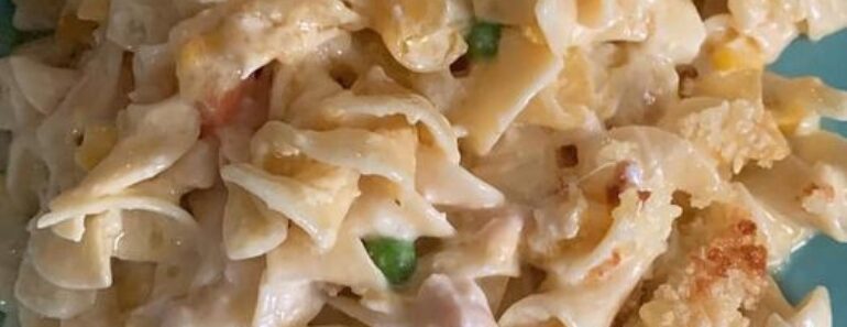 Grandmas Chicken Noodle Casserole