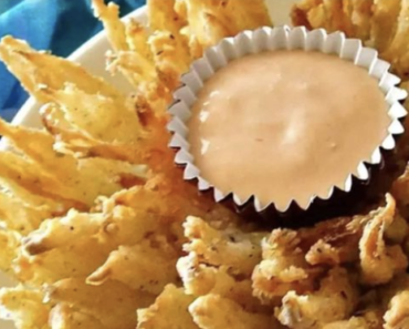 Homemade Fried Blooming Onion