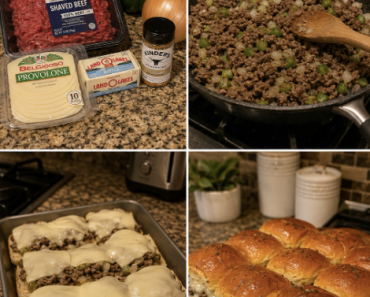 Easy Cheesesteak Sliders.26