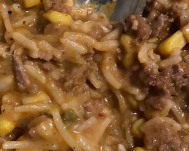 Taco Beef and Rice Casserole