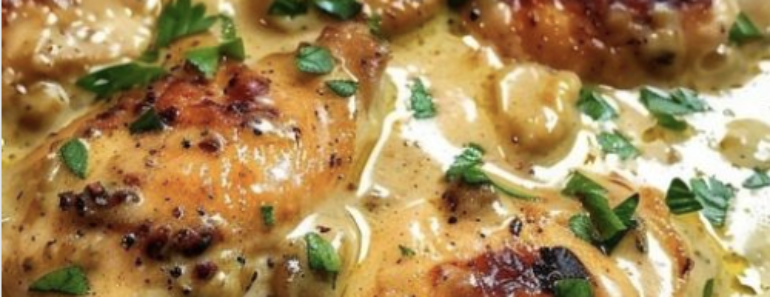 Creamy Garlic Butter Chicken