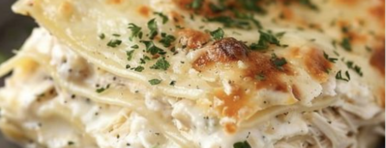 Chicken Alfredo Lasagna