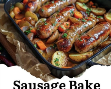 Baked Sausages with Potatoes