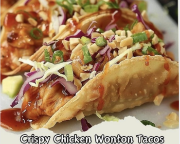 Crispy Chicken Wonton Tacos