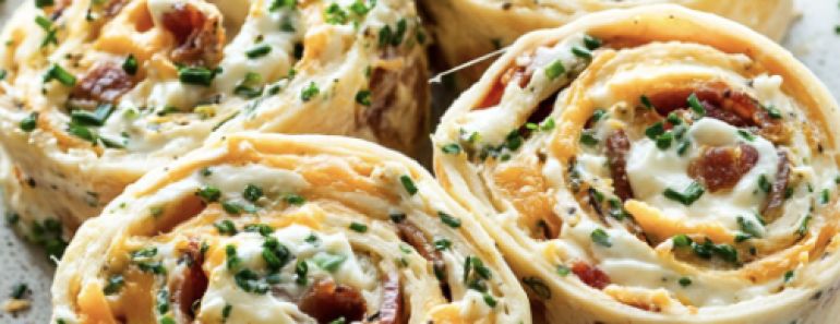 Ranch BLT Pinwheels