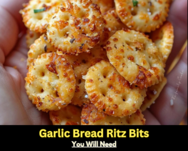 Garlic Bread Ritz Bits