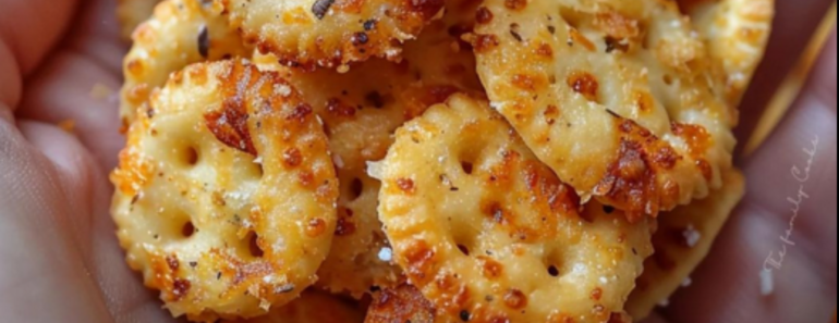 Garlic Bread Ritz Bits