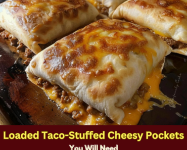 Loaded Taco-Stuffed Cheesy Pockets