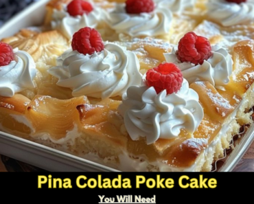 Pina Colada Poke Cake Recipe