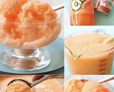 2 Ingredient Orange Sherbet Recipe