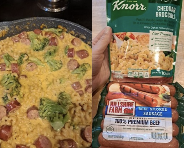 Knorrs cheddar broccoli