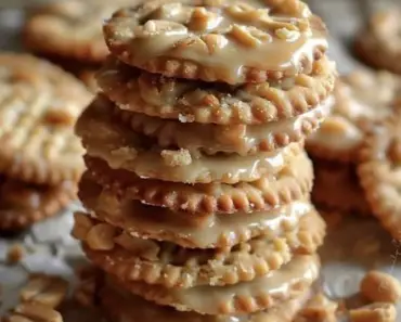 Caramel Peanut Ritz Cracker Bites