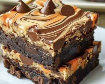 Reese’s Swirl Brownies Recipe