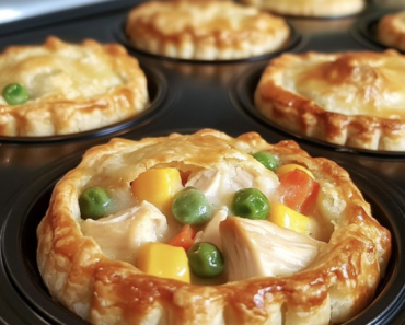 Mini Chicken Pot Pies Muffins