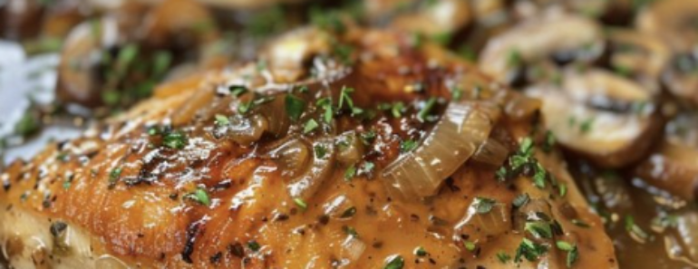 French Onion Smothered Chicken