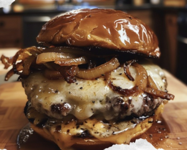 French Onion Soup Burgers