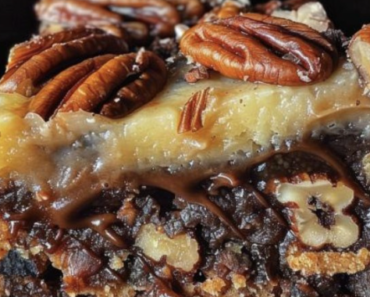 Chocolate Pecan Ooey Gooey Butter Cake