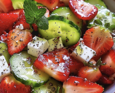 Strawberry Cucumber Salad