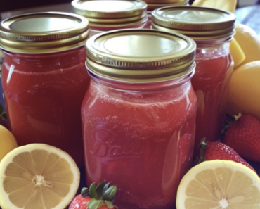 Bottled Strawberry Lemonade