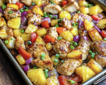 Hawaiian Chicken Sheet Pan