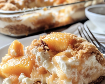 Peach Cobbler Cheesecake