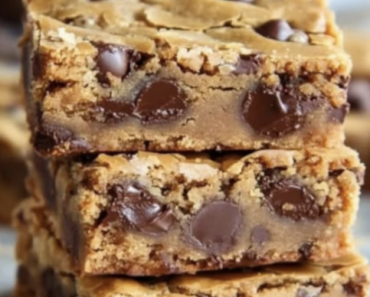 Peanut butter cookies bars