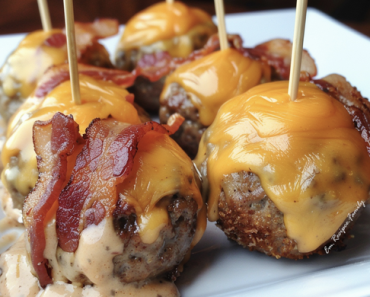 Bacon Cheeseburger Bombs