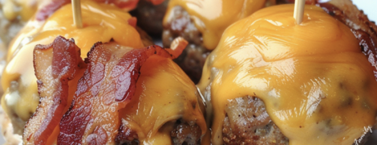 Bacon Cheeseburger Bombs