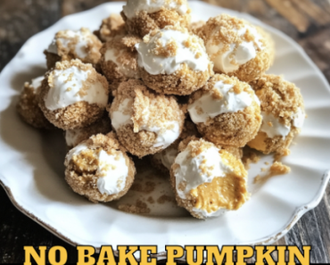 No Bake Pumpkin Cheesecake Balls