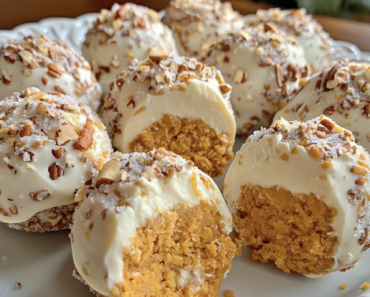 No Bake Pumpkin Cheesecake Balls