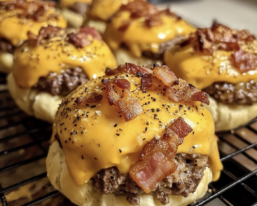 Garlic Parmesan Bacon Cheeseburger Bombs