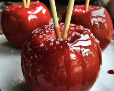 Candied Apples for Halloween