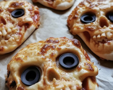 Halloween Pizza Skulls Recipe