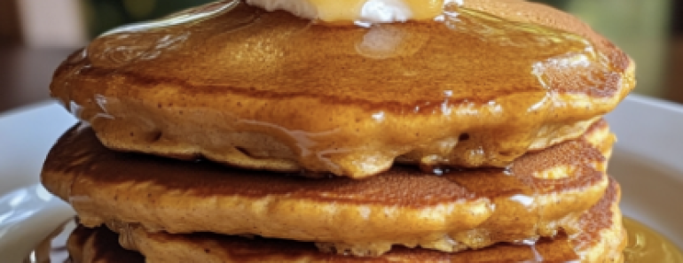 Fluffy Pumpkin Pancakes