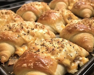 Chicken Stuffed Crescent Rolls