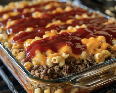 Mac and Cheese Meatloaf Casserole Recipe