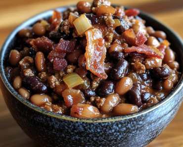 Smoky Beef and Bacon Cowboy Beans