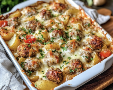 Beefy Rice and Vegetable Casserole